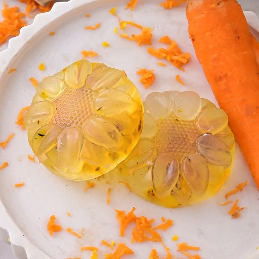 organic carrot cleansing soap